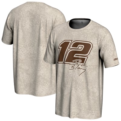  Ryan Blaney ProSphere 2025 NASCAR Salutes Collection T-Shirt - Tan
